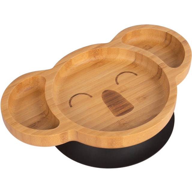 Kit The Koala Bamboo Suction Plate - Yellow