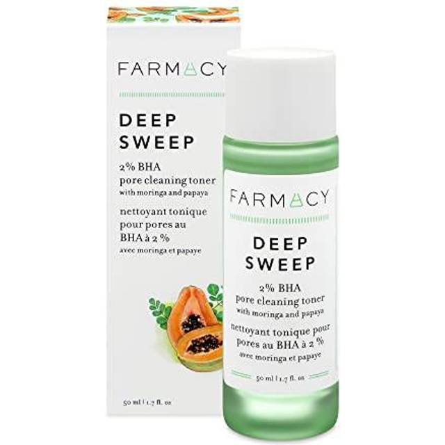Farmacy Beauty Deep Sweep 2% Bha Pore Cleaning Toner With Moringa + Papaya 50Ml