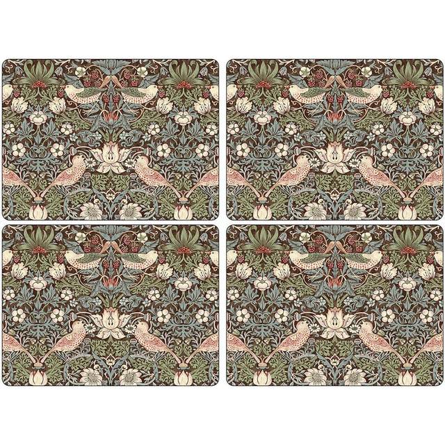 BORDSTABLETT William Morris trä brun 30/40 cm