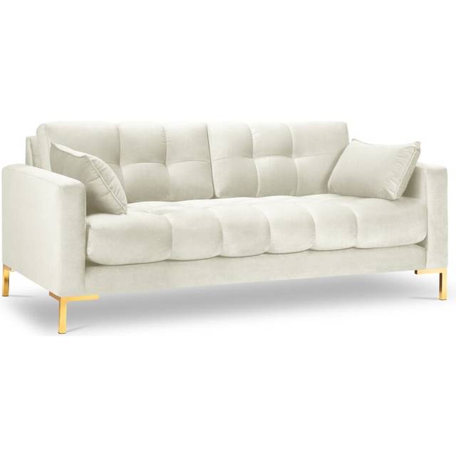 Adoraim 177Cm Square Arm Sofa - Gold (75cm H X 177cm W X 92cm D)