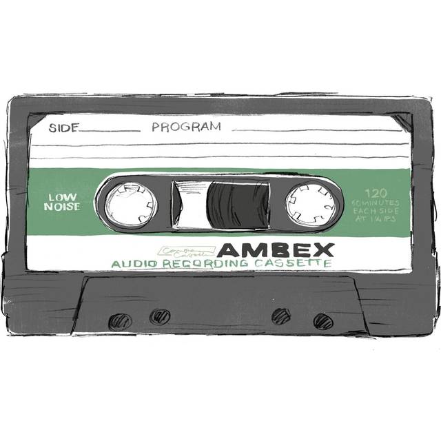 Mix Tape VI by June Erica Vess - Wrapped Canvas Painting (61cm H x 91cm W)