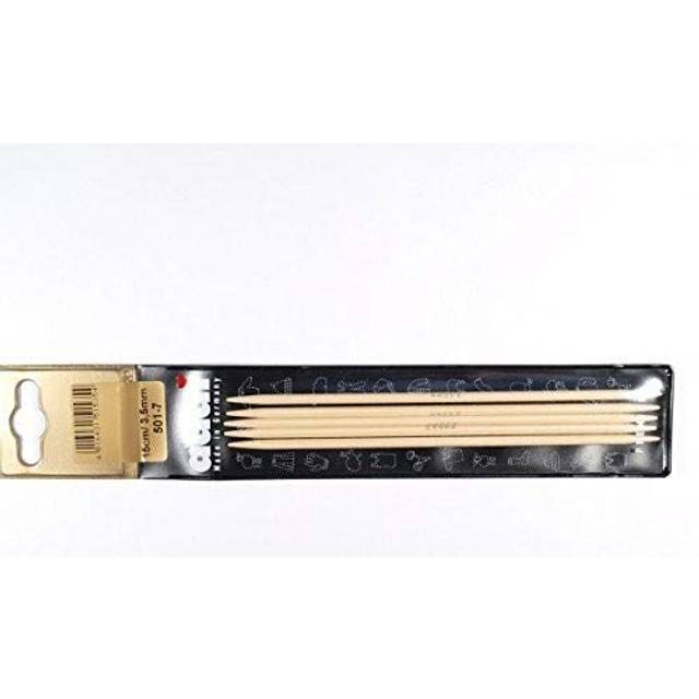 Addi Double Pointed Needles  Bamboo  15 cm  4.5 mm