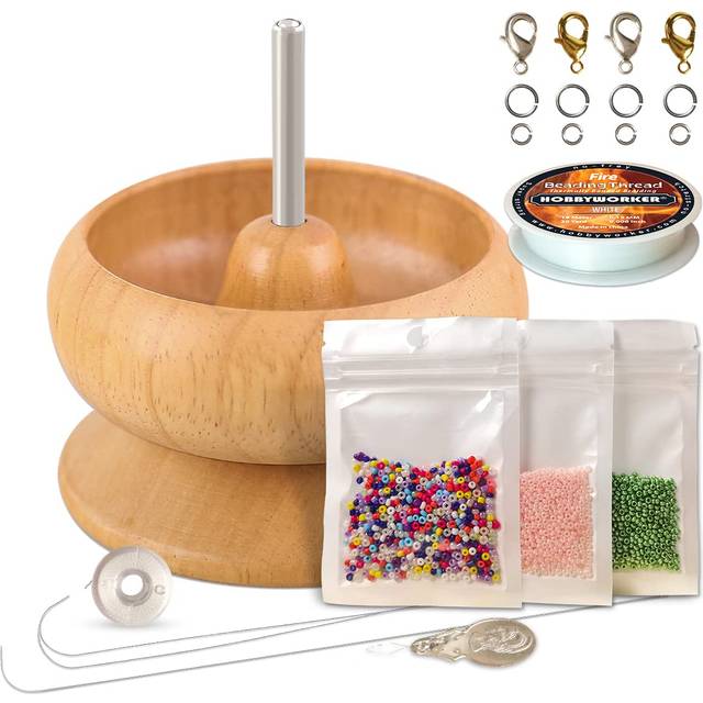 The Hobbyworker Beading Bowl Spinner Fourth generation with Beading Th