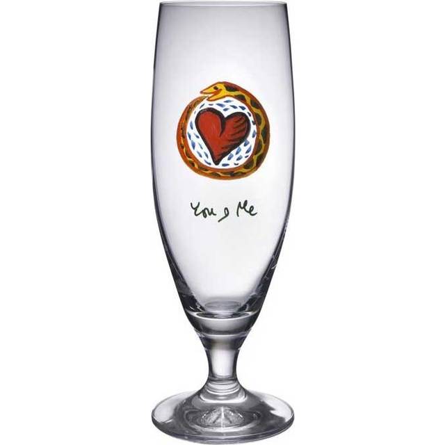 Friendship Ölglas You and Me 50cl - Kosta Boda