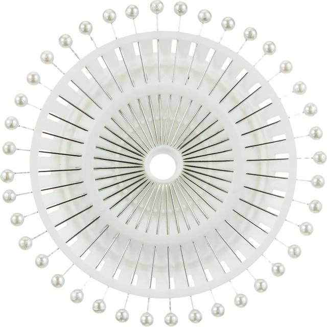 Prym Pearl Head Pins, 38mm, Pack of 40