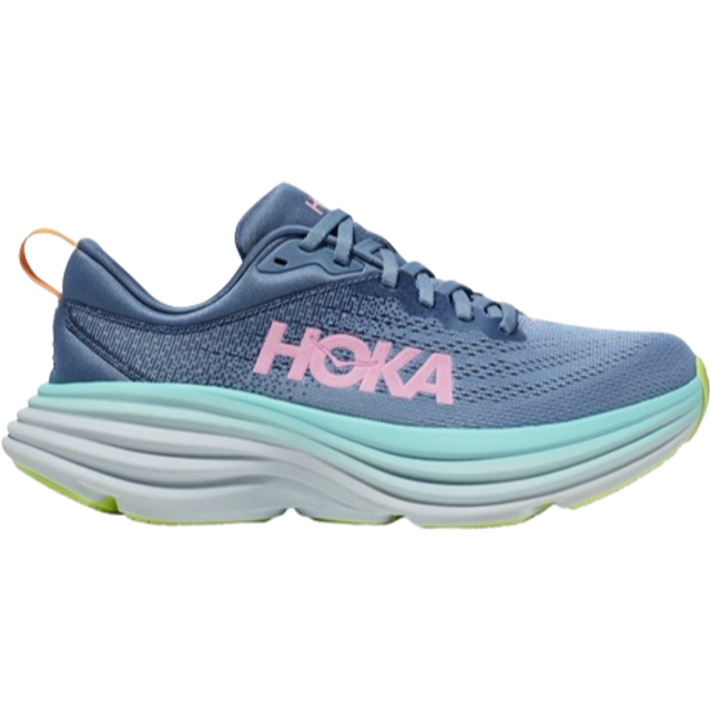 HOKA Women's Bondi 8 Road Running Shoes in Shadow/Dusk, Size 10.5