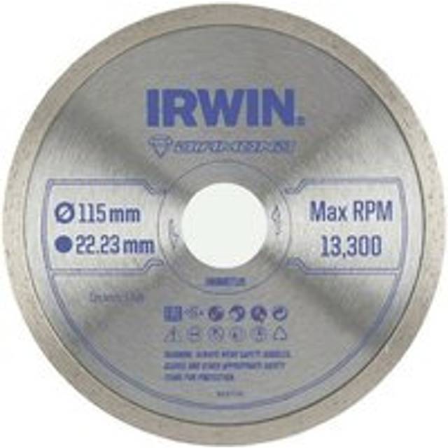 Irwin Continuous Rim Diamond Blade 115 X 22.23mm