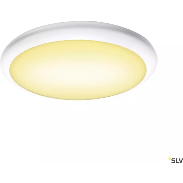 SLV Ruba 42 Cw LED Wall And Ceiling-Mounted Light White CCT Switch 3000/4000K