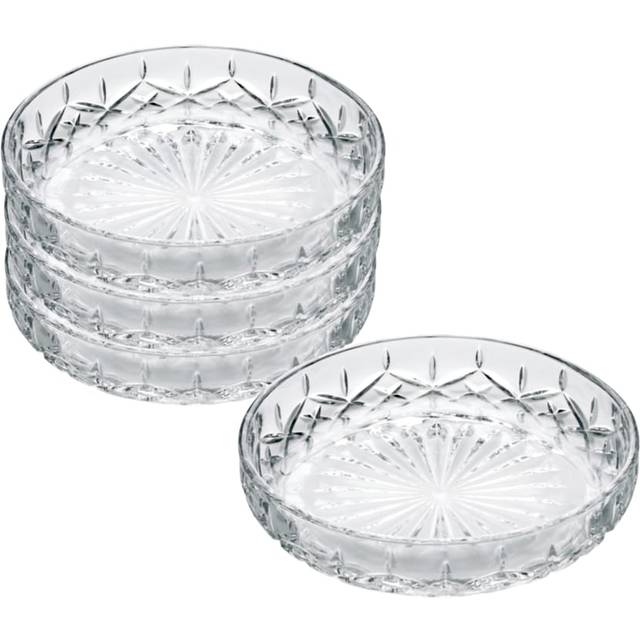 Aida Harvey plate Ø16 cm 4-pack Clear