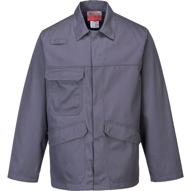 Portwest Bizflame Pro Jacket FR35 Grey 2XL Colour: Grey, Size: 2XL