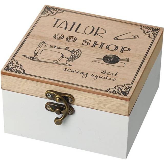 Sewing Box - White