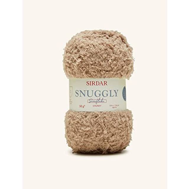 Sirdar Snuggly Snowflake Chunky 50g - Teddy Bear (201)