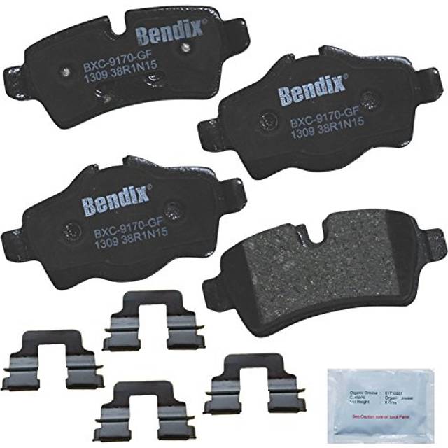 Bendix Priority1 CFC1309 Ceramic Rear Brake Pads for Mini Cooper 2016-2007