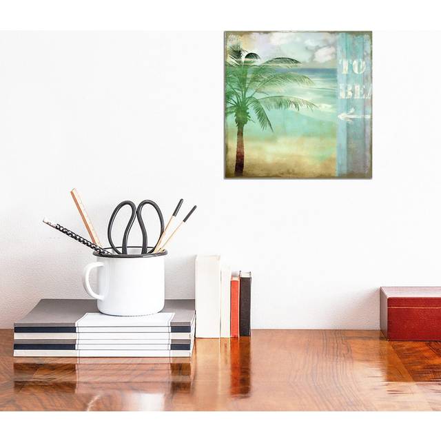 By the Sea III by Color Bakery - Wrapped Canvas Art Prints (30.48 cm H x 30.48 cm W)