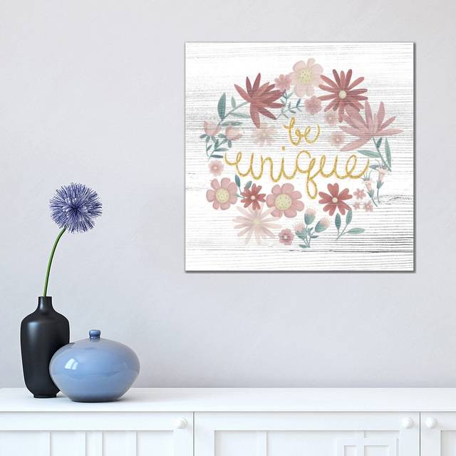 Be Unique by - Wrapped Canvas (45.72 cm H x 45.72 cm W)