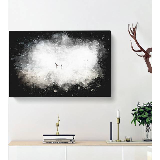 Heading to the Surf - Wrapped Canvas Painting Print (60cm H x 91cm W x 3cm D)