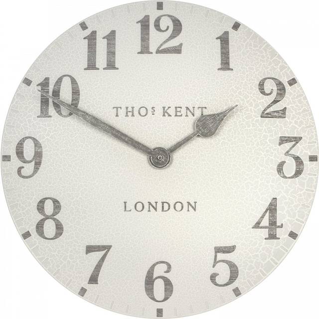 51cm Silent Wall Clock - Light Grey;Dark Grey (51cm W X 51cm H X 4.4cm D)