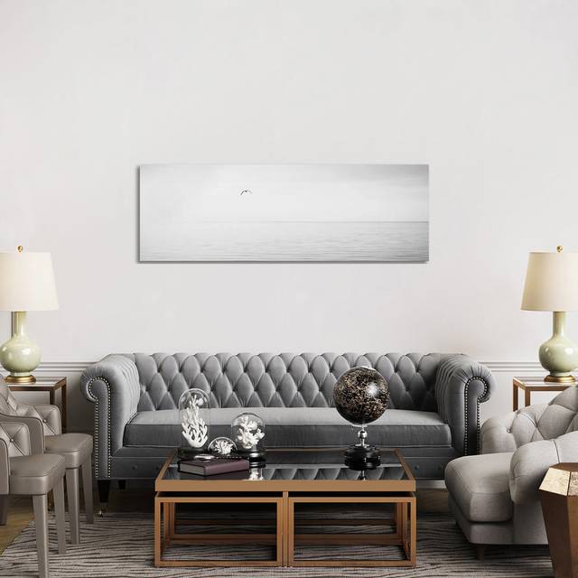 Black & White Water Panel XVI PC3 (50.8cm H x 152.4cm W x 1.905cm D)