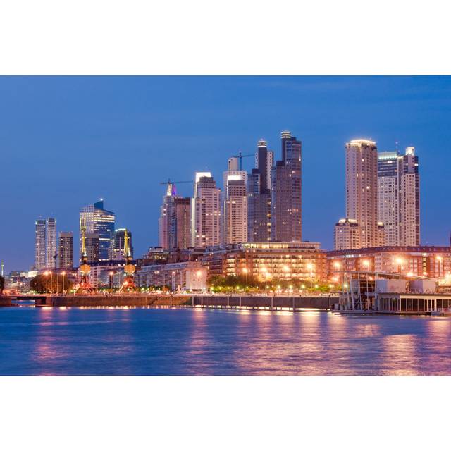 Buenos Aires Cityscape - Wrapped Canvas Art Prints (20cm H x 30cm W x 3.8cm D)