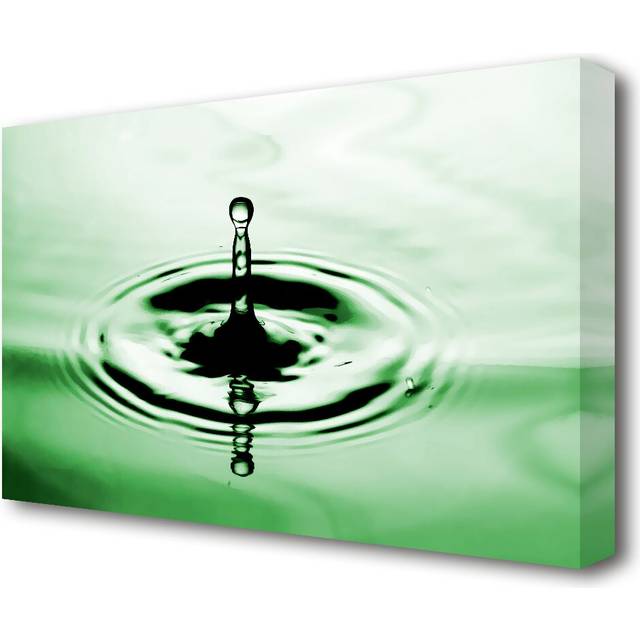 &#39;Water Ripples Ethnic&#39; Graphic Art Print on Wrapped Canvas (81.3 cm H x 121.9 cm W)
