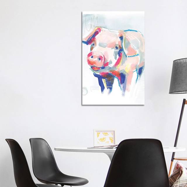 Fluorescent Farm IV by Jennifer Paxton Parker - Wrapped Canvas Art Prints (101.6cm H x 66.04cm W x 1.9cm D)