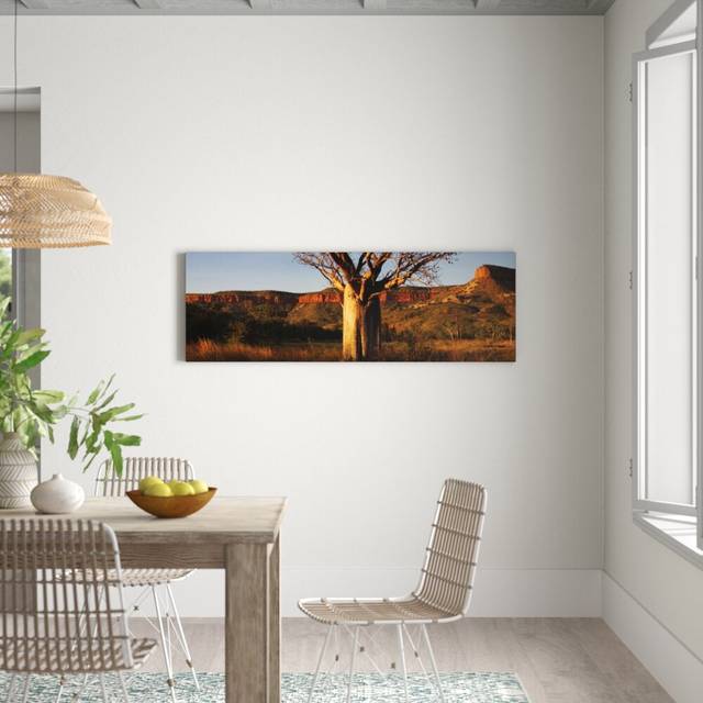 Big Fella by Andrew Brown Photographic Print Wrapped on Canvas - Blue;Brown (51cm H X 152cm W)