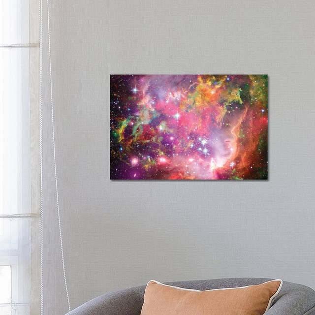 Stellar Nursery In The Rosette Nebula by Bruce Rolff - Wrapped Canvas Gallery-Wrapped Canvas GiclÃ©e (45.72cm H x 66.04cm W x 1.905cm D)