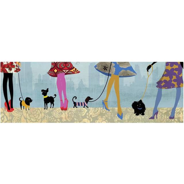 Quality Time I by Allison Pearce - Wrapped Canvas Panoramic Art Prints (30.48 cm H x 91.44 cm W x 1.91 cm D)