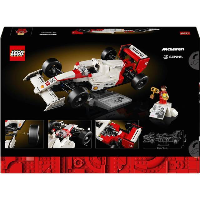 LEGO Icons McLaren MP4/4 & Ayrton Senna Set for Adults 10330