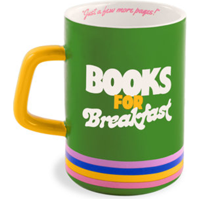 Ban.Do Ceramic Mug - Books For Breakfast