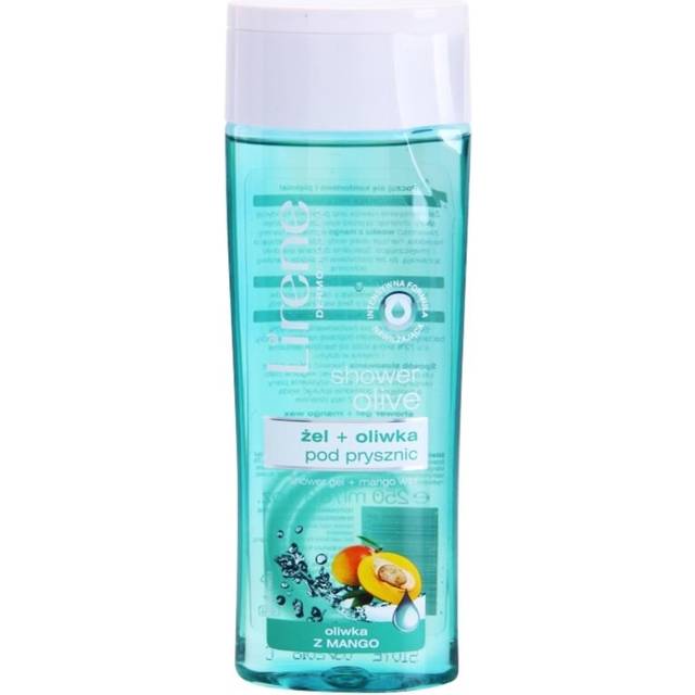 Lirene Shower Olive Opfriskende brusegel fugtgivende virkning Mango Wax 250ml