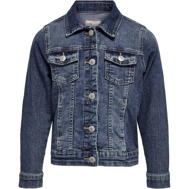 KIDS ONLY KOGSARA blå denim jakke til piger