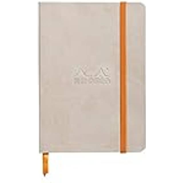 Rhodia Rhodiarama SoftCover Notebook - 72 Lined Sheets - 4 x 5 1/2 - Beige Cover