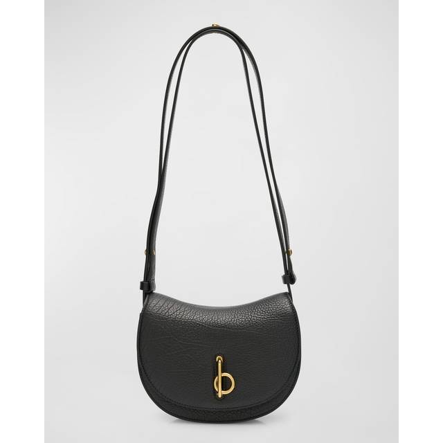 Burberry Women's Leather Mini Rocking Horse Shoulder Bag in Black | 8081165 Color A1189 (One Size)