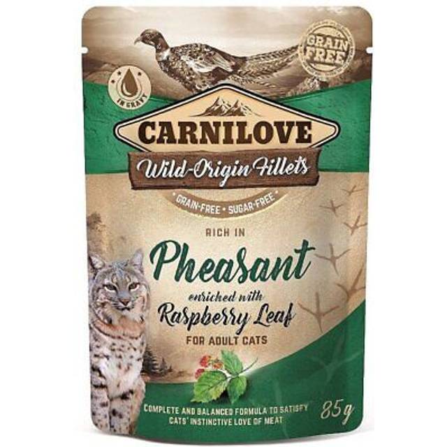 CARNILOVE Fasan- och hallonblad 24 x 85 g