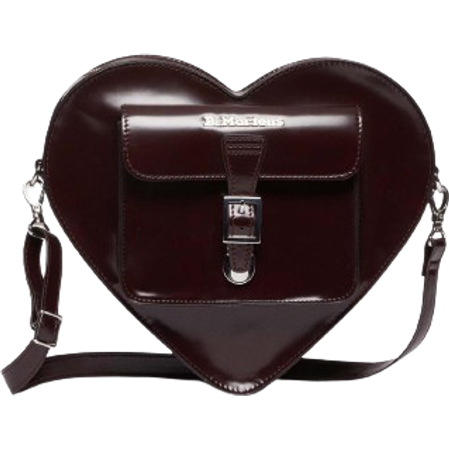 Dr. Martens Vegan Heart Shaped Bag in Red - one size
