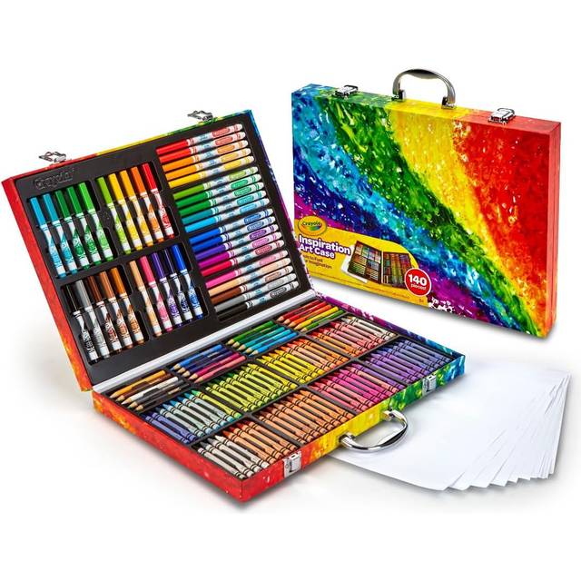 Crayola Inspiration Art Case: 140 Pieces, Art Set, Gifts for Kids and Adults