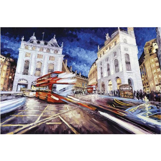 Piccadilly Circus III by Roger Disney - Wrapped Canvas Art Prints (30.48 cm H x 45.72 cm W)