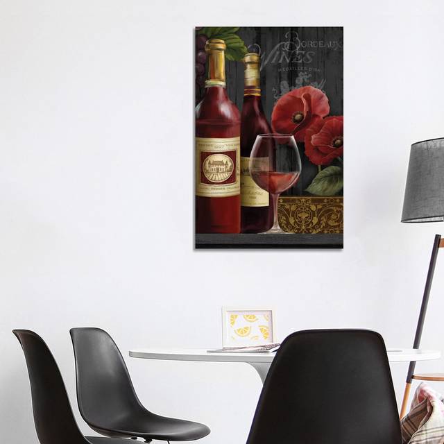 Chateau Wine II by - Wrapped Canvas Graphic Art (101.6cm H x 66.04cm W x 1.91cm D)