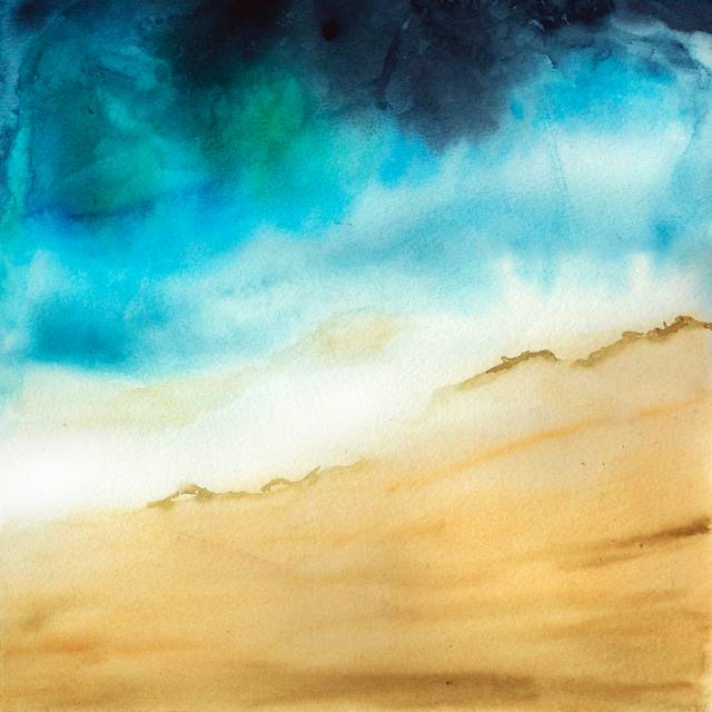 Sea And Sand (91cm H x 91cm W)