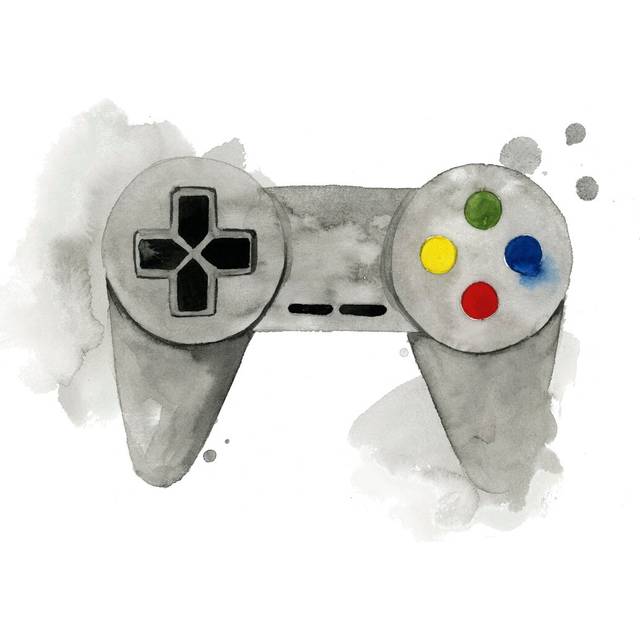 Gamer III by Grace Popp - Wrapped Canvas Art Prints (122cm H x 122cm W x 3.8cm D)
