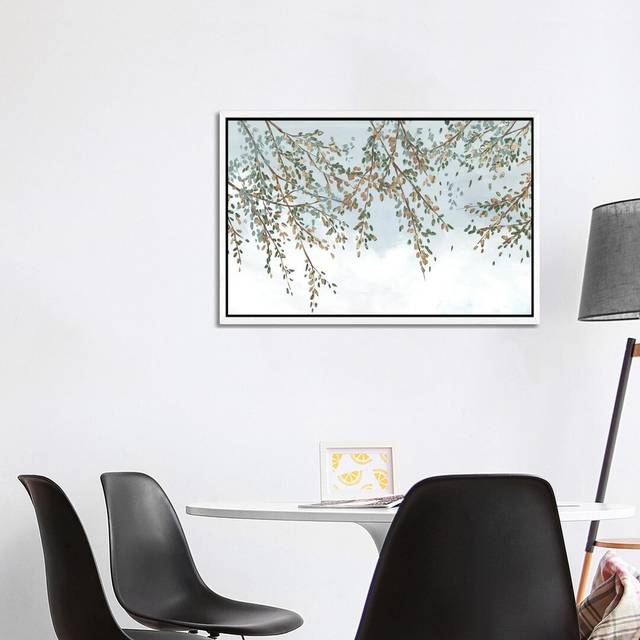 A New Day by Isabelle Z - Painting Print on Canvas - White Framed (101.6 cm H x 66.04 cm W)