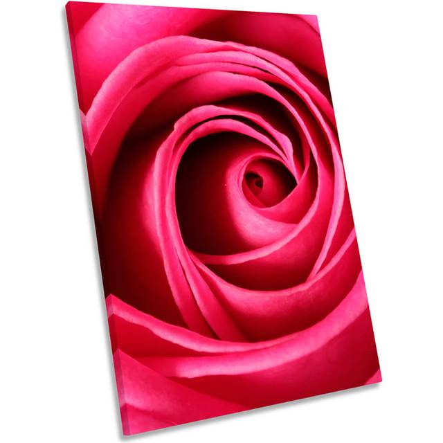 Love Rose Flower Floral CANVAS WALL ART Print Picture (50.8cm H x 76.2cm W x 2cm D)