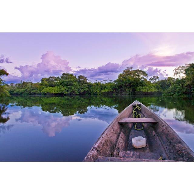 Amazon River by Wcphoto12 - Wrapped Canvas Photograph (20cm H x 30cm W x 3.8cm D)