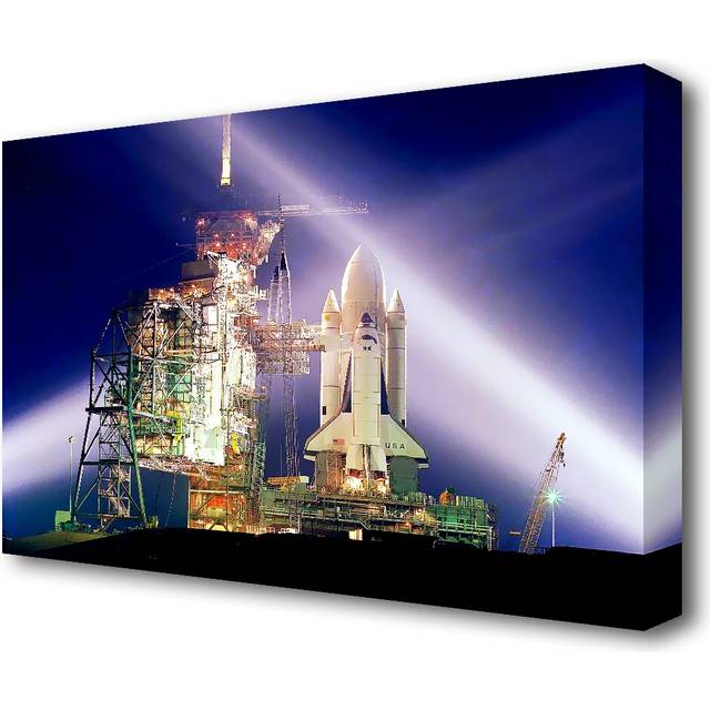 'Space Shuttle Universe' Photographic Print on Canvas (66 cm H x 101.6 cm W)