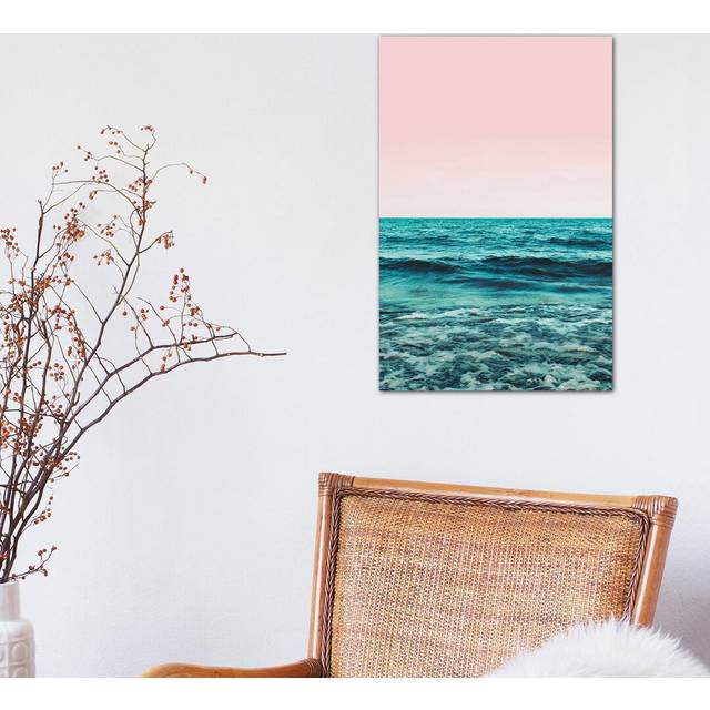 Ocean by 83 Oranges - Wrapped Canvas Photograph Print (30.48 cm H x 45.72 cm W)