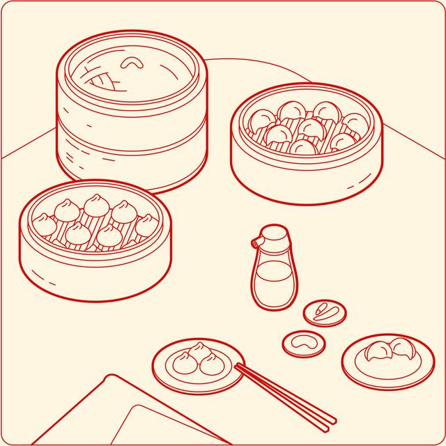 Popular Asia Food - Wrapped Canvas Graphic Art (30cm H x 30cm W x 3.8cm D)