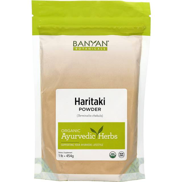 Banyan Botanicals Haritaki Fruit Powder Organic - 454 Grams
