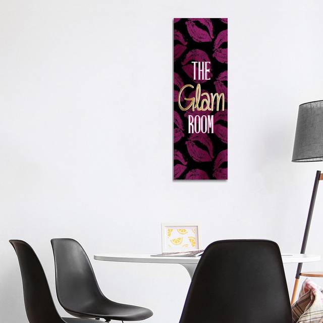 The Glam Room by Kimberly Allen - Wrapped Canvas Panoramic Art Prints (121.92 cm H x 40.64 cm W x 3.175 cm D)