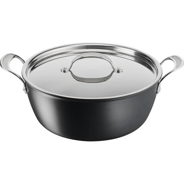 Tefal Jamie Oliver, 30 cm stor sats stekpanna, non-stick ugnssäker, induktion, hård anodiserad, H9125444